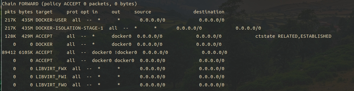 iptables-policy